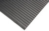 Durable 570S35BK 3/8" Vinyl Sponge-Ribbed Anti-Fatigue Mat, 3 Feet By 5 Feet, Black