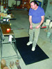 Durable 697S46BK Scraper Entrance Mat, 4 Feet By 6 Feet By .25 Inch, Black