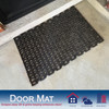 108H2436 Durite 108 Tire-Link Mat, 24 Inches By 36 Inches By .625 Inches Thick, Herringbone Weave