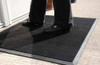 396S1624 Durable Fingertip Entrance Mat, 16 By 24 By .625 Inches Thick, Black