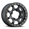 Vision Wheel 4-156 SB W/SR Satin Black Finish Wheel