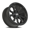 Vision Wheel Korupt 5x4.5 Satin Black Wheel