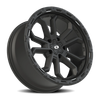 Vision Wheel 5-5 SB VIS KORUPT 5x5.0" Satin Black Wheel