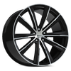 Vision Wheel 5-112 GBMF Splinter Gloss Black Machined Automotive Wheel