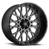 Vision Wheel 6-Lug Satin Black Rocker Wheel – 6x5.5" Bolt Pattern