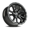 Vision Wheel 5x4.5 Gloss Black KORUPT Rim