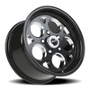 Vision SSR Mag 5x114.3mm / 4.5" Gloss Black Machined Wheel