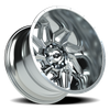 Vision Wheel Spyder 5x139.7 Chrome Wheel