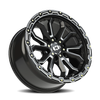 Vision Wheel 6x5.5 Gloss Black KORUPT Automotive Wheel