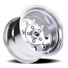 Vision Wheel 5x4.5" Polished Straight Lite Wheel