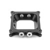 Speedmaster Aluminum 4150 to 4500 CNC Machined Carburetor Spacer with Burst Panel Check Valves PCE474.1002