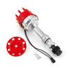 Speedmaster PCE376.1117.01 Pro Billet Distributor for Oldsmobile 400 425 455 8000 Series [Red]