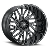 Vision Wheel 8x165.1 BRAWL Gloss Black Automotive Wheel