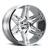 Vision Wheel 8-180 CHR Chrome Automotive Wheel Rim 8x180mm Bolt Pattern