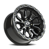 Vision Wheel 6-5.5 Gloss Black Korupt Wheel