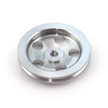Speedmaster Chevy GM Aluminum 1-Groove Power Steering Pulley, Satin Finish, 1/8" Keyway (PCE240.1001)