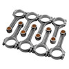 Speedmaster I Beam 6.135" Connecting Rods Chevy BBC 454 5140 Steel w/ ARP 2000 Bolts