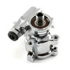 Speedmaster Chevy GM 1980-01 Saginaw TC Type 2 Remote Reservoir Power Steering Pump Chrome