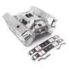 Speedmaster PCE435.1005 Chevy SBC 350 Straight Plug Solid FT Cylinder Head Top End Engine Combo Kit