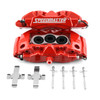Speedmaster 6 Piston Billet Caliper Front Pair, Red Powdercoated (PCE521.1012.01)