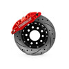 Speedmaster 6 Piston Billet Caliper Front Pair, Red Powdercoated (PCE521.1012.01)