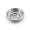 Speedmaster Chevy SBC Billet Aluminum Short Water Pump with Serpentine Pulley PCE246.1013