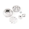 Speedmaster Ford SB 289 302 351W 351C Serpentine Billet Aluminum Pulley Kit PCE415.1043