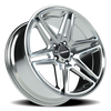 Vision Wheel 5x139.7mm Chrome Wedge Wheel