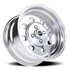Vision Wheel 4x107.95/4.25 Polished Straight Lug Wheel
