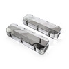 Speedmaster Chevy BBC 454 Fabricated Valve Covers Polished Tall Without Hole PCE314.1111.02