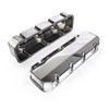 Speedmaster Chevy BBC 454 Fabricated Valve Covers Polished Tall Without Hole PCE314.1111.02