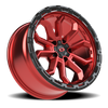 Vision Wheel 5x5.5 Gloss Black LIP KORUPT Wheel