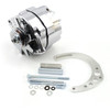 Speedmaster Chevy SBC 350 100 Amp 3-Wire Alternator & Low Mount Electric Pump Bracket Kit