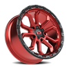 Vision Wheel 5x5.5 KORUPT Gloss Black Automotive Wheel Rim