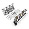 Speedmaster Chevy GM LS3 Downdraft EFI Stack Intake Manifold System Polished 1-148-002