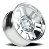 Vision Wheel 6-5.5 Satin Black Forged Manx Wheel