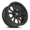 Vision Wheel 6-5.5 SB VIS KORUPT Satin Black Wheel