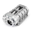 Speedmaster 6-71 Roots Supercharger Blower 3-Lobe Twisted Rotors Polished PCE159.1010