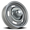 Vision Wheel 5x4.5" Silver Rally Vision Automotive Wheel