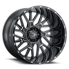 Vision Wheel 8-180 GBLK BRAWL - Gloss Black Wheel