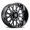 Vision Rocker 8x165.1 Gloss Black/Satin Bolt Automotive Wheel