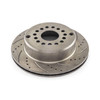 Speedmaster PCE571.1003 Rear Left Drilled Slotted Brake Rotor 12.375" Diameter