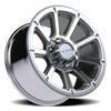 Vision Wheel 6x5.5" Gunmetal Turbine Wheel