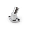 Speedmaster PCE191.1006 Chevy SBC 350 45° Swivel Aluminum Thermostat Housing Water Neck Polished
