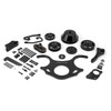 Speedmaster Chevy BBC 454 Aluminum Complete Serpentine Engine Pulley Kit Black