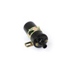 Speedmaster 12V Electronic Round Oil Filled Ignition Coil PCE382.1016.02 Black