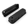 Speedmaster Chevy BBC 454 Aluminum Valve Covers Black 1-314-002-03