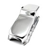 Speedmaster Chevy SBC 350 Chrome Oil Pan, 2-Piece Design, 1955-79, Driver Side