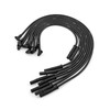 Speedmaster Universal 90-Degree to Straight Male Spark Plug Wires for Ford - Black PCE390.1024.01