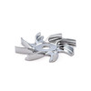 Speedmaster Universal Chrome Aluminum Alternator Fan PCE359.1002